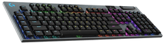 Logitech G915 X LightSpeed tipkovnica, GL Tactile, crna (920-012676)