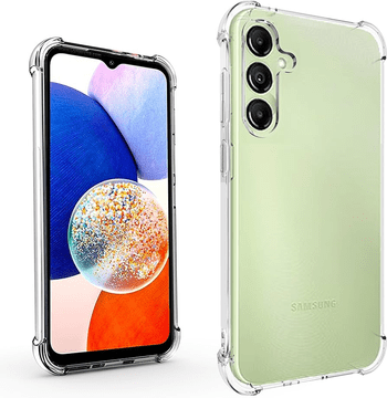 Onasi Silikonska maskica ANTISHOCK za Samsung Galaxy S24 Plus 5G - prozoren
