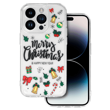 Onasi Prozirna maskica za iPhone 12 - božićna