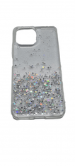 Onasi Silikonska maskica s šljokicama SPARKLE za Samsung Galaxy S23 Ultra 5G - prozirna