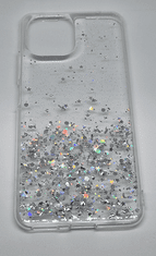 Onasi Silikonska maskica s šljokicama SPARKLE za Samsung Galaxy S23 Ultra 5G - prozirna