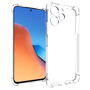 Onasi Silikonska maskica ANTISHOCK za Xiaomi Redmi 12 4G - prozirna