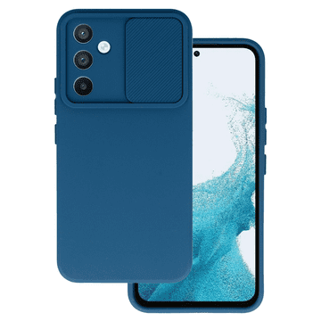 Onasi Lens Cover silikonska maskica za zaštitu za Samsung Galaxy A05s - moder