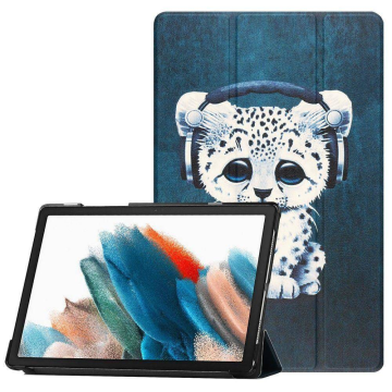 Onasi Style torbica za Samsung Galaxy Tab A8 X200 / X205 10,5 inch (2021) - tiger - zelena