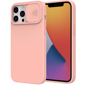 Onasi Lens Cover silikonska maskica za iPhone 15 - roza