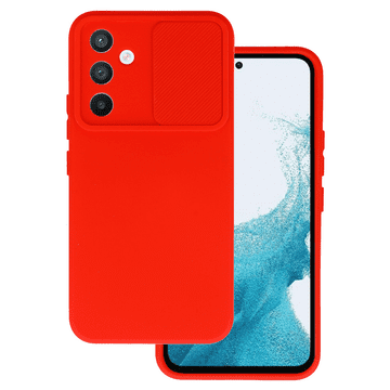 Onasi Lens Cover silikonska maskica za Samsung Galaxy A34 - crvena