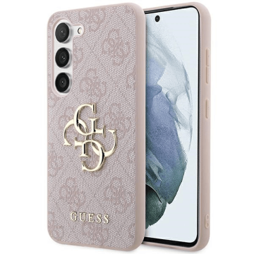 Guess GUHCS24S4GMGPI silikonska maskica za Samsung Galaxy S24 5G - roza