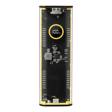 Tactical Taktička C4 Explosive vanjska baterija powerbank 19.200 mAh 22,5W - crno žuta