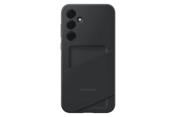 Samsung Original ovitek Card Slot Cover EF-OA356TBE za Galaxy A35 crn