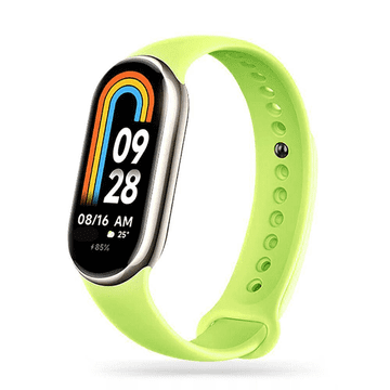 Onasi Silikonska maskica za sat Xiaomi Mi Band 8 - limeta