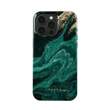 Burga Silikonska maskica Tough za iPhone 15 Pro Max - Emerald Pool
