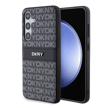 DKNY Originalna silikonska maskica za Samsung Galaxy S24 5G - crna - DKHCS24SPRTHSLK