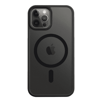 Tactical Taktička asfaltna MagForce silikonska maskica za iPhone 12 / iPhone 12 Pro - prozirna crna