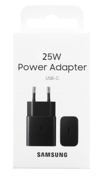 Samsung Hišni adapter 220V EP-T2510NBE USB-C QC 25W - crn (Eu Blister)
