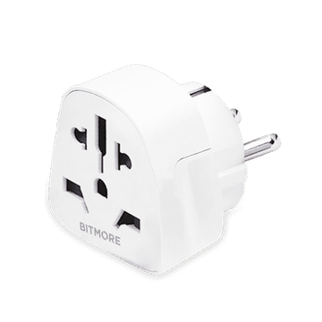 Bitmore Hišni adapter / svjetski pretvornik EU
