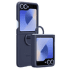 Original Indigo Silicon Case with Ring ovitek EF-PF741TNE za Galaxy Z Flip 6 - tamno plavi