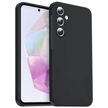 Onasi Silikonska maskica za Samsung Galaxy A16 - mat tečna crna