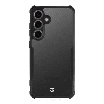 Tactical Taktička Quantum silikonska maskica za Samsung Galaxy S24 5G - prozirna crna