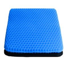 SOLFIT® Gelski jastuk za dugotrajno sjedenje – protiv pritiska i bolova u leđima (40x35x2 cm) | COMFORTKA