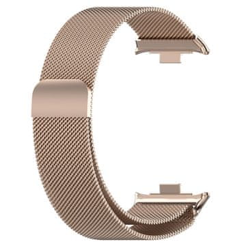 BStrap Milanese remen za Xiaomi Redmi Watch 4, rose gold