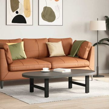 Vidaxl Noge stolića za kavu crne, 2 kom. 70x(30-31) cm, čelik