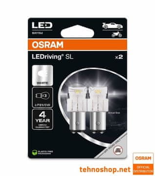 Osram LED ŽARULJA P21/5W LEDriving SL 12V 2,0W 7528DWP-2BL BAY15d 2BL