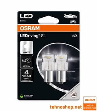 Osram ŽARULJA LED P21W LEDriving SL 12V 1,4W 7506DWP-2BL BA15s 2BL