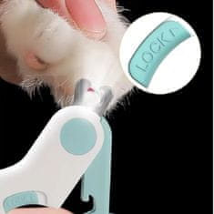 HARLEY® Škare za nokte za pse i mačke s LED svjetlom i ergonomskom drškom | PAWSOME