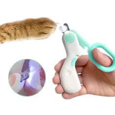 HARLEY® Škare za nokte za pse i mačke s LED svjetlom i ergonomskom drškom | PAWSOME
