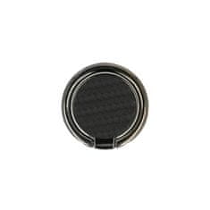 MG Carbon Ring držalo za telefon za prst, crno