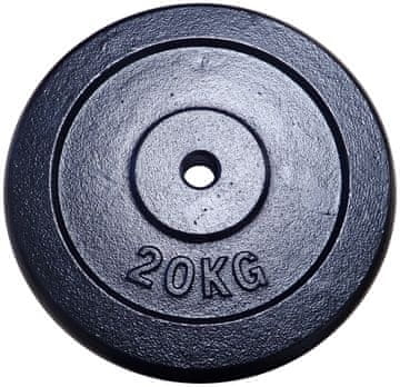 Kubisport lijevano željezo 20kg - 25 mm