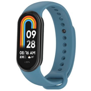 BStrap Silicone remen za Xiaomi Smart Band 8 / 9, blue