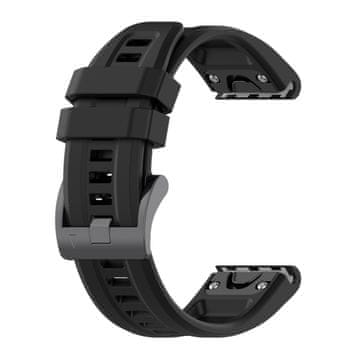 BStrap Silicone Carson remen za Garmin Fenix 5x / 5x Plus / 6x / 6x Pro / 7x / 8 51mm, black
