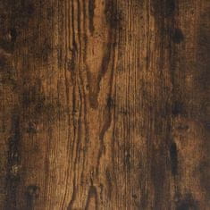 Vidaxl 2-dijelni set kupaonskog namještaja dimljena boja hrasta drveni