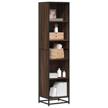 Vidaxl Biblioteka smeđa hrast 40x35x170,5 cm