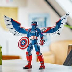 LEGO Marvel 76296 Figura novog Captaina Americe za slaganje