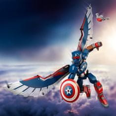 LEGO Marvel 76296 Figura novog Captaina Americe za slaganje