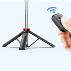 MG Telescopic Bluetooth selfie štap 1.3m, crno