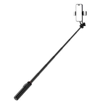 MG Tripod Bluetooth selfie štap s LED svjetlom 1.3m, crno