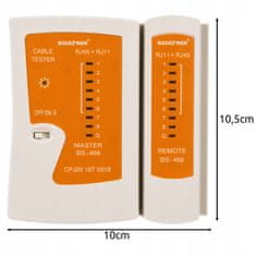 BIGSTREN Digital UTP Tester Network CABLES RJ45 RJ11