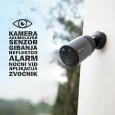 EZVIZ IP kamera 8.0MP bežična BC1C + solarni panel CS-BC1C/SP (4K)