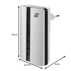 KEDO Bell Wireless 220V, 51 melodije, 9db