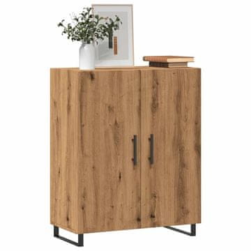 Vidaxl Ormarić, Artisan hrast, 69,5 x 34 x 90 cm, materijal na bazi drva