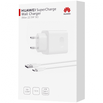 Huawei / Honor originalni kućni punjač 22,5W SUPER CHARGE CP404 s kablom TYPE C - bijel - (EU blister) original