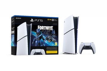 Sony PlayStation 5 digitalna igraća konzola + Fortnite DLC VCH