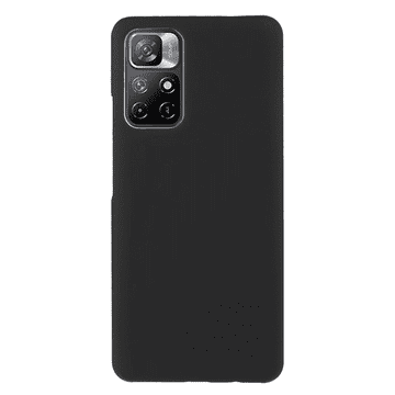 Onasi Silikonska maskica za Xiaomi Redmi Note 11 5G - mat crna