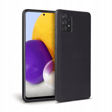 Onasi Silikonska maskica za Samsung Galaxy A73 5G - mat crna