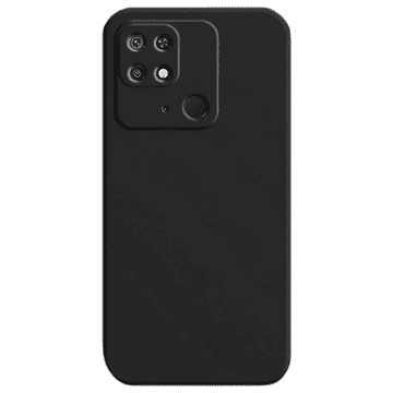 Onasi Silikonska maskica za Xiaomi Redmi 10C - mat crna