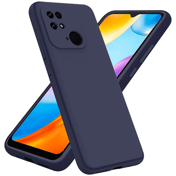 Onasi Silikonska maskica za Xiaomi Redmi 10C - mat plava