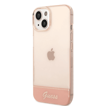Guess GUHCP14SHGCOP silikonska maskica za iPhone 14 6.1 - roza